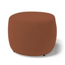 Ver imagem 2 de Kit 02 Puffs Decorativos Living Aisha Orgânico Redondo Veludo Terracota - Desk Design