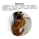 Ver imagem 7 de Rack Painel com Suporte para TV até 60 Polegadas 153CMX180CM Marrom Cinamomo/Off White