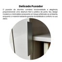 Ver mais imagens de Rack Painel com Suporte para TV até 60 Polegadas 153CMX180CM Marrom Cinamomo/Off White
