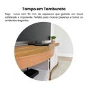 Ver imagem 6 de Rack Painel com Suporte para TV até 60 Polegadas 153CMX180CM Marrom Cinamomo/Off White