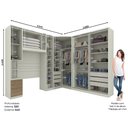 Ver imagem 4 de Quarto Solteiro Completo Henn Seletto 5 Peças 8 Portas 3 Gavetas