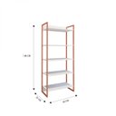Ver imagem 4 de Estante para Livros Industrial 5 Prateleiras 187cmx80cm Porto