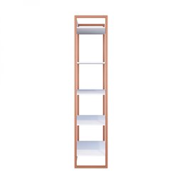 Estante para Livros Industrial 5 Prateleiras 187cmx80cm Porto - 5