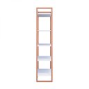 Ver imagem 5 de Estante para Livros Industrial 5 Prateleiras 187cmx80cm Porto