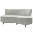 Ver imagem 6 de Sofá Living 3 Lugares 160cm Aang Pés Palito Linho Cinza G33 - Gran Belo