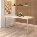Ver imagem 1 de Mesa de Jantar 8 Lugares Industrial Móveis Belo