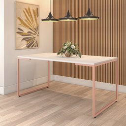 Mesa de Jantar 8 Lugares Industrial Móveis Belo - 1