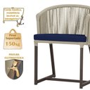 Ver imagem 4 de Mesa com 4 Cadeiras e Noronha Estofado 10 Trama Original Rami