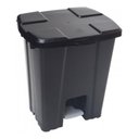 Ver imagem 1 de Lixeira Plástica 30 Litros com Pedal para Condomínio Casa Cor:cinza;