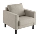 Ver imagem 5 de Poltrona em Linho Antúrio CabeCasa MadeiraOriginals