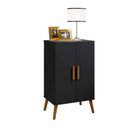 Ver imagem 3 de Sapateira Armário Organizador Cali Charme Preto