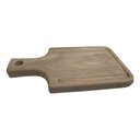 Ver imagem 3 de Tábua de Madeira 30cm para Corte Churrasco e Cozinha:marrom