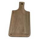 Ver imagem 2 de Tábua de Madeira 30cm para Corte Churrasco e Cozinha:marrom