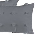 Ver imagem 3 de Almofadas Cheias Poppy 60cm X 30cm 04 Peças - Cinza Bia Enxovais