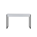 Ver imagem 7 de Mesa para Escritório Star 120cm Industrial Espresso Móveis Branco E Preto