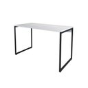 Ver imagem 2 de Mesa para Escritório Star 120cm Industrial Espresso Móveis Branco E Preto