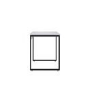 Ver imagem 5 de Mesa para Escritório Star 120cm Industrial Espresso Móveis Branco E Preto
