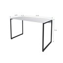 Ver imagem 4 de Mesa para Escritório Star 120cm Industrial Espresso Móveis Branco E Preto