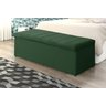 Calçadeira Baú Vitoria 120 cm Suede Verde - 2