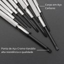 Ver imagem 4 de Kit Jogo de Chave Precisão Reparo Relógio Relojoeiro Celular 11 Pçs | Fertak