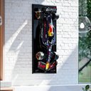 Ver imagem 1 de Quadro 1.4 Decorativo F1 Rb19 Artesanal Fibra de Vidro e Polietileno Verstappen 2022 Azul G53 - Gran
