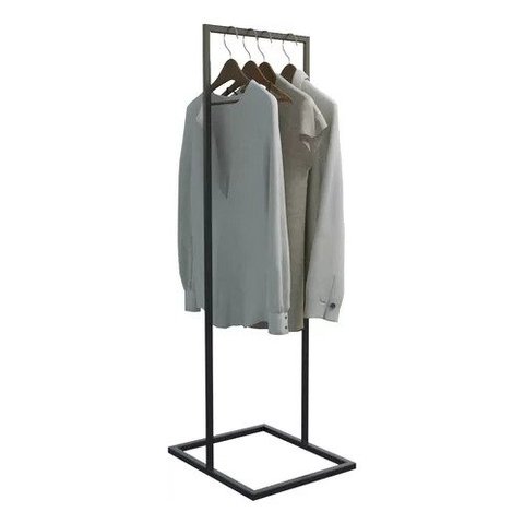 Armário Industrial 1 Peça Mancebo Chão Organiza Roupa Technox Preto