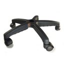 Ver imagem 2 de Estrela em Nylon Secretária Executiva Preta Resistente com Rodizios