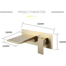 Torneira Banheiro e Lavabo de Parede Monocomando - Preta - 8 Torneira Banheiro e Lavabo de Parede Monocomando - Preta - 8