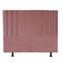 Ver imagem 2 de Cabeceira Estofada Grécia 160CM Queen Suede Rose - D A DECOR