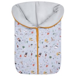 Porta Bebê / Saco de Dormir Bebê Escandinavo Cinza Lunar - Hug - 1