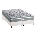 Ver imagem 1 de Cama Box Queen: Colchão Molas Ensacadas Probel MasterPocket Evolution + Base CRC Courano Branco(158x