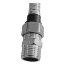 Ver imagem 3 de Engate Flexivel Mangueira Rabicho da Torneira Aço Inox 40cm