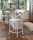 Ver imagem 1 de Banco Banqueta de Balcão Gisacompany:branco com Assento Branco