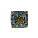 Ver imagem 6 de Puxador em Cerâmica Quadrado Floral Azul Portas Gavetas