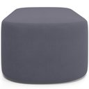 Ver imagem 4 de Kit 02 Puffs Decorativos Orgânicos para Living Quarto 160cm Doha W01 Suede Cinza - Lyam Decor