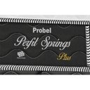 Ver imagem 3 de Cama Box King: Colchão Molas Probel MasterPocket Ensacadas Perfil Springs Plus + Base CRC Suede Blac