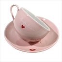 Ver imagem 6 de Jogo de Xícaras Chá Lamour 160ml 12 Peças Etilux Rosa