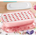 Ver imagem 2 de Tupperware Travessa Microplus Rosa 1,7 L. Tupperware Travessa Microplus Rosa 1,7 L.