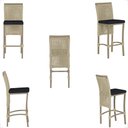 Ver imagem 5 de Mesa Bistro e 2 Banquetas Roma Fendi Corda Náutica 12 Trama Original
