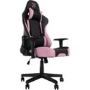 Ver imagem 2 de Cadeira Gamer Fortrek Cruiser Preta/rosa