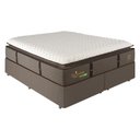 Ver imagem 2 de Cama Box Conjugado Queen com Colchão 158x77x198 Lazzari Gazin Cr35298 Grafite