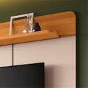 Ver mais imagens de Painel Tv 70 Pol 180cm Bancada Suspensa Gava H01 Off/cinamomo - Mpozenato