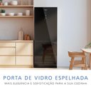 Ver imagem 2 de Geladeira Intuitive+ Panasonic Frost Free Inverter 467L Black Glass Nr BB65GV7B Nr BB65GV7BB 220V