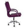 Cadeira de Escritório Executiva Desenho Italiano - Roxo - 3