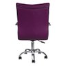 Cadeira de Escritório Executiva Desenho Italiano - Roxo - 5