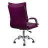 Cadeira de Escritório Executiva Desenho Italiano - Roxo - 4