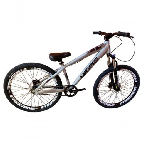 Bicicleta Gios Frx Evo Branco Aro 26 Freeride Freio Disco Hidráulico