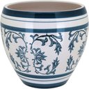 Ver imagem 4 de Kit 3 Cachepô Vaso Decorativo Cerâmica Colorido Vaso Decorativo Planta