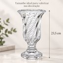 Ver imagem 6 de Vaso Decorativo de Vidro Seleto 23,5cm Hauskraft Premium