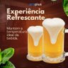 Kit 6 Caneca Chopp 380ml Vidro Cerveja Transparente Resistente Bar Restaurante Decoração Resistente - 5